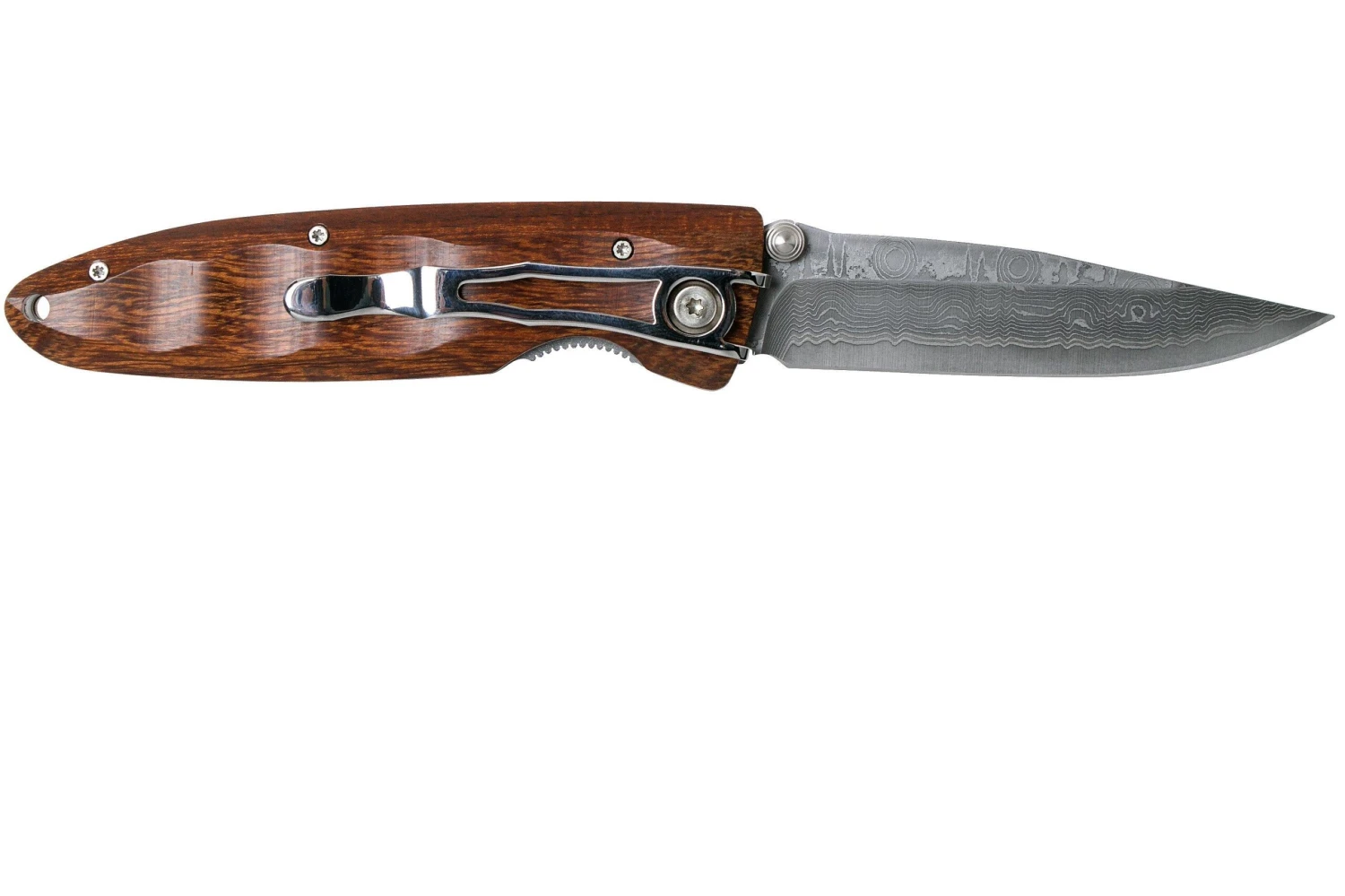 Mcusta MC-18D Classic Wave, Ironwood, Couteau De Gentleman 4 Mcusta MC-18D Classic Wave, Ironwood, Couteau De Gentleman – Image 2