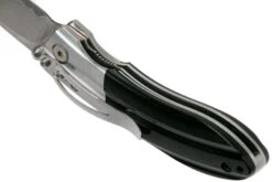 Mcusta MC-142G Ripple, SPG2 Black Pakka Wood Couteau De Poche -Couteaux Prestige Magasin MC 0142G 05 mcusta