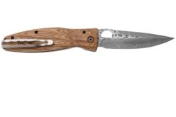 Mcusta MC-0182G Sengoku Toyotomi Hideyoshi SPG2, Yellow Pakkawood, Couteau De Gentleman -Couteaux Prestige Magasin MC 0182G 02 mcusta