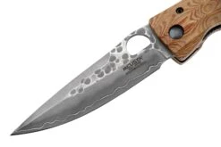 Mcusta MC-0182G Sengoku Toyotomi Hideyoshi SPG2, Yellow Pakkawood, Couteau De Gentleman -Couteaux Prestige Magasin MC 0182G 03 mcusta