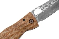 Mcusta MC-0182G Sengoku Toyotomi Hideyoshi SPG2, Yellow Pakkawood, Couteau De Gentleman -Couteaux Prestige Magasin MC 0182G 05 mcusta