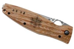 Mcusta MC-0182G Sengoku Toyotomi Hideyoshi SPG2, Yellow Pakkawood, Couteau De Gentleman -Couteaux Prestige Magasin MC 0182G 06 mcusta