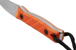 Medford Necromancer S35VN Tumbled Blade, Orange G10 Handle, Couteau De Cou -Couteaux Prestige Magasin MF 22 NM 04 04 medford