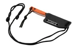 Medford Necromancer S35VN Tumbled Blade, Orange G10 Handle, Couteau De Cou -Couteaux Prestige Magasin MF 22 NM 04 06 medford