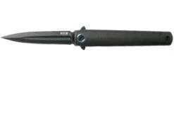 MKM Flame Dagger FL02-TDSW Dark Stonewashed Titanium Couteau De Poche, Michael Zieba Design