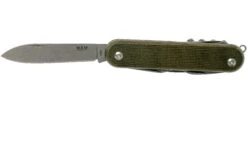 MKM Malga 6 Green Canvas Micarta MP06-GC Couteau De Poche -Couteaux Prestige Magasin MMK MP06 GC 03 mkm knives