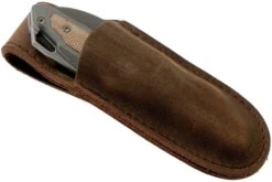 MKM Root RT-NCT Titanium Natural Canvas Micarta Couteau De Poche, Jens Anso Design -Couteaux Prestige Magasin MMK RT NCT 08 mkm knives