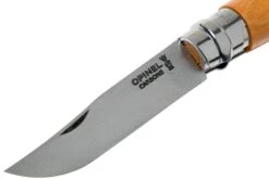 Opinel Couteau De Poche No.8 Gamme De Luxe Avec étui En Cuir, Acier Carbone -Couteaux Prestige Magasin OP000815 03 opinel v202004