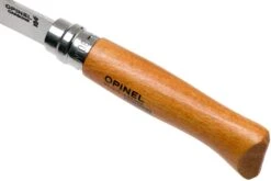 Opinel Couteau De Poche No.8 Gamme De Luxe Avec étui En Cuir, Acier Carbone -Couteaux Prestige Magasin OP000815 05 opinel v202004