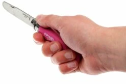 Opinel 'My First Opinel', Fuchsia 12 Opinel 'My First Opinel', Fuchsia -Couteaux Prestige Magasin OPT001699 05 opinel my first opinel fuchsia opt001699 d5
