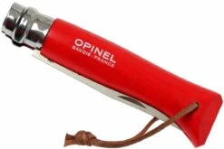 Opinel No. 08 Couteau De Poche Trekking, Rouge -Couteaux Prestige Magasin OPT001705 04 opinel trekking opt001705 d4