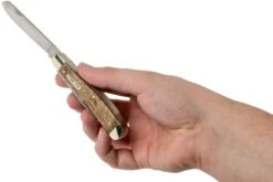 Old Timer Gunstock Trapper 94OTWDesert Ironwood, Couteau De Poche Slipjoint -Couteaux Prestige Magasin OT94OTW 05 schrade old timer