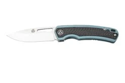 QSP Knife Puffin Blue QS127-C Titanium Fibre De Carbone Couteau De Poche