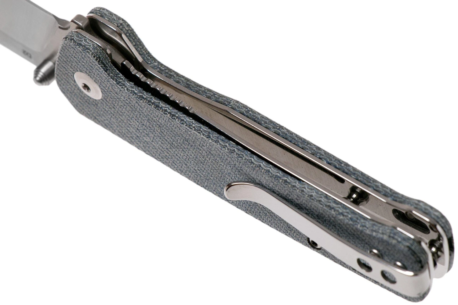 QSP Knife Penguin QS130-B Denim Micarta, Couteau De Poche 7 QSP Knife Penguin QS130-B Denim Micarta, Couteau De Poche – Image 5