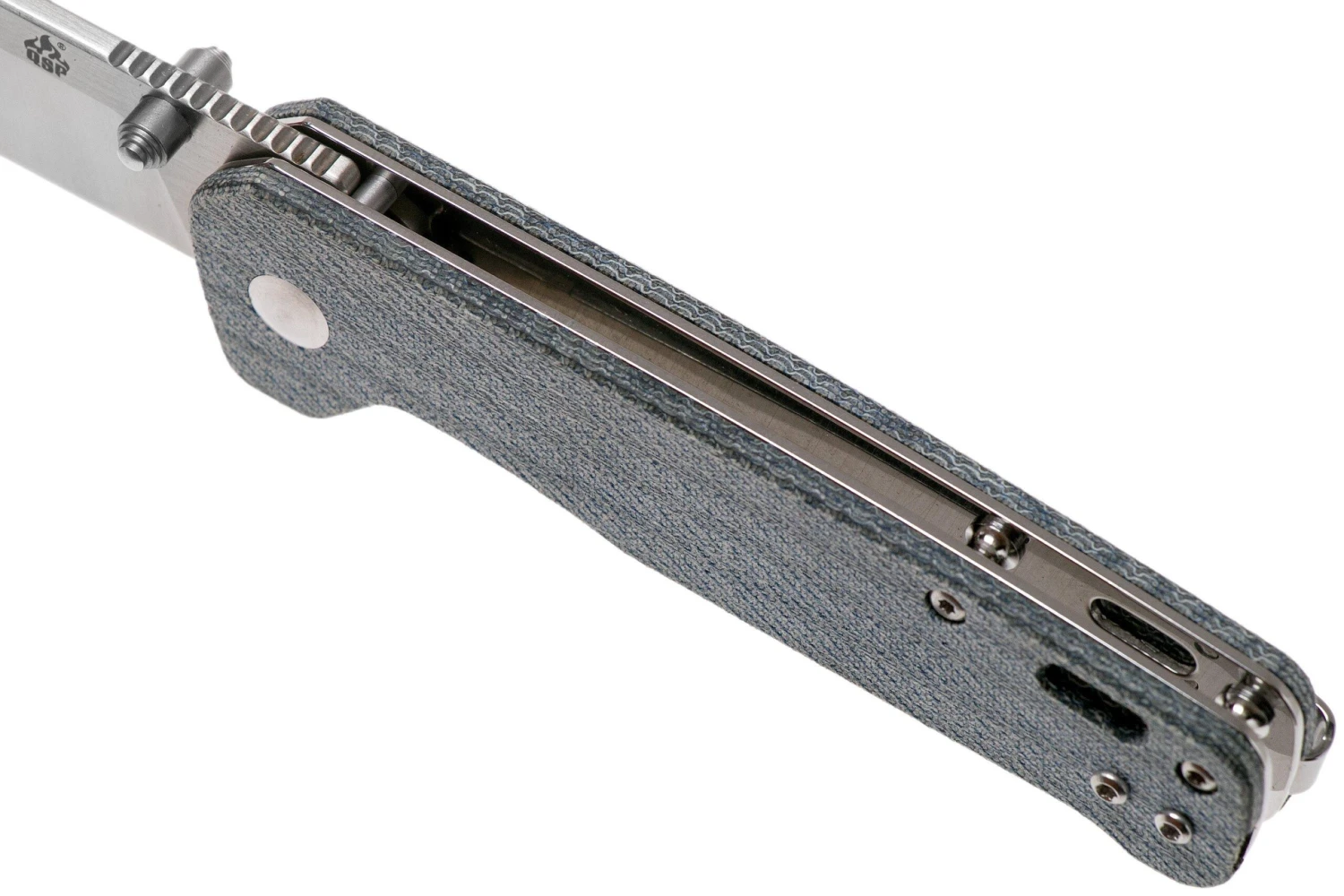 QSP Knife Penguin QS130-B Denim Micarta, Couteau De Poche 9 QSP Knife Penguin QS130-B Denim Micarta, Couteau De Poche – Image 7