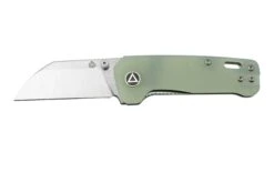 QSP Knife Penguin Mini QS130XS-F1, Satin 14C28N, Natural G10, Couteau De Poche
