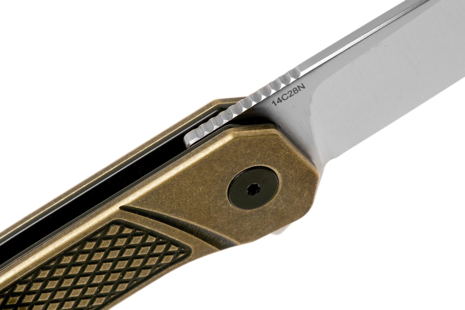 QSP Knife Osprey QS139-D1 Textured Brass, Satin, Couteau De Poche 8 QSP Knife Osprey QS139-D1 Textured Brass, Satin, Couteau De Poche – Image 6