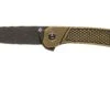 QSP Knife Osprey QS139-D2 Textured Brass, Blackwashed, Couteau De Poche -Couteaux Prestige Magasin QS139 D2 01 qsp knife