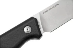 Real Steel Arbiter Satin 3810 Couteau Fixe, Ostap Hel Design -Couteaux Prestige Magasin RL3810 05 realsteel