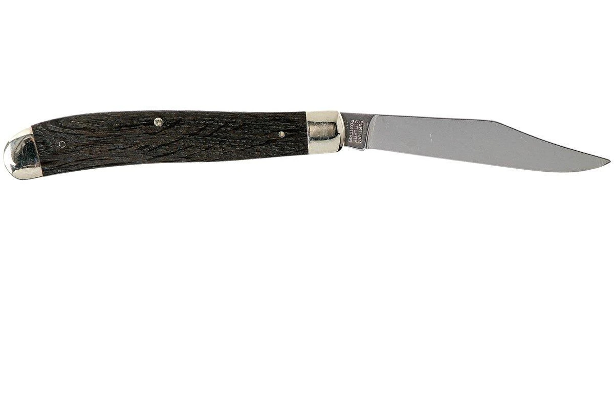 Robert Klaas US Trapper 95mm Bog Oak 412-1-276-TRS Couteau De Poche 4 Robert Klaas US Trapper 95mm Bog Oak 412-1-276-TRS Couteau De Poche – Image 2