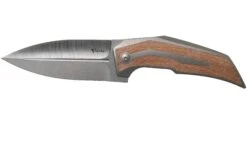 Reate T4000 Brown Micarta Couteau De Poche, Tashi Bharucha Design