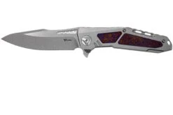 Reate K3 Mokuti Inlay, Droppoint CTS-204P Satin Finish Couteau De Poche
