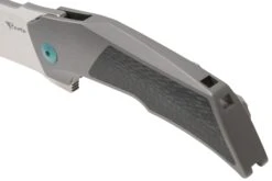 Reate T3000 Marble Carbon Fiber, Green Hardware Couteau De Poche, Tashi Bharucha Design -Couteaux Prestige Magasin RTT3000 CF R 07 reate