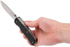 Ruike LD31-B Trekker Couteau De Poche, Noir -Couteaux Prestige Magasin RULD31 B 06 ruike knives ruld31 b 06