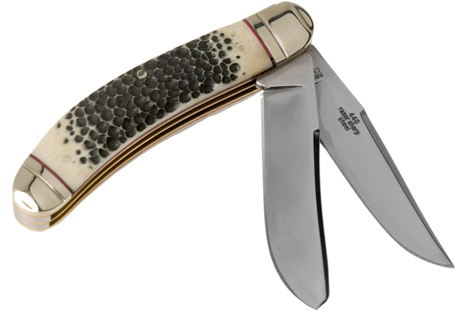 Rough Ryder Buckshot Bone Sowbelly Trapper RR1906 Couteau De Poche 4 Rough Ryder Buckshot Bone Sowbelly Trapper RR1906 Couteau De Poche – Image 2