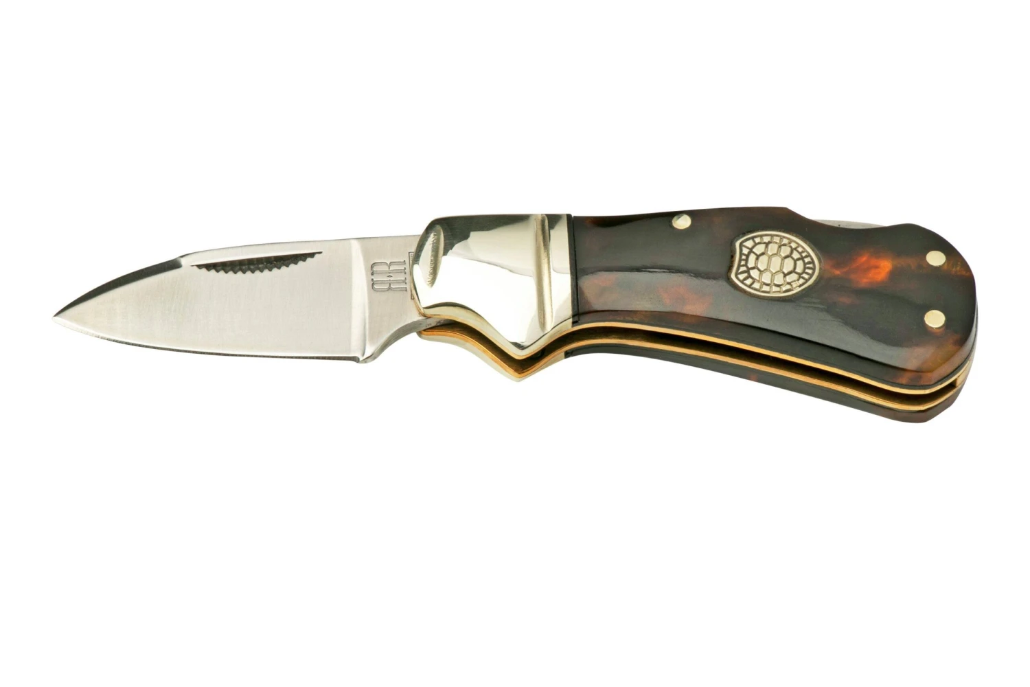 Rough Ryder Imitation Tortoise Cub, RR2441 Couteau De Poche 3 Rough Ryder Imitation Tortoise Cub, RR2441 Couteau De Poche