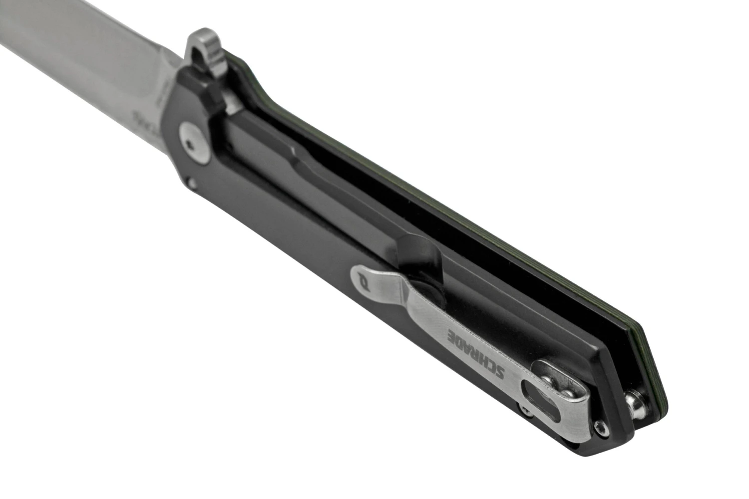 Schrade Lateral 1159291 G10 Vert Noir, Couteau De Poche 6 Schrade Lateral 1159291 G10 Vert Noir, Couteau De Poche – Image 4