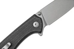 SENCUT Crowley S21012-2 Stonewashed, Black Micarta, Couteau De Poche 12 SENCUT Crowley S21012-2 Stonewashed, Black Micarta, Couteau De Poche -Couteaux Prestige Magasin SES21012 2 05 sencut