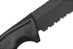 SOG Recondo FX, Black, Partially Serrated 17-22-02-57 Couteau Fixe -Couteaux Prestige Magasin SOG 17 22 02 57 05 sog