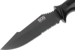SOG Seal Strike Black, Deluxe Sheath SS1003-CP -Couteaux Prestige Magasin SOG SS1003 CP 03 sog seal strike sog ss1003 cp 03