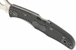 Spyderco Endura 4 Grey C10FPGY Couteau De Poche -Couteaux Prestige Magasin SPC10FPGY 05 spyderco endura grijs spc10fpgy d5