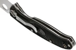 Spyderco Resilience Lightweight C142PBK FRN Couteau De Poche 13 Spyderco Resilience Lightweight C142PBK FRN Couteau De Poche -Couteaux Prestige Magasin SPC142PBK 05 spyderco