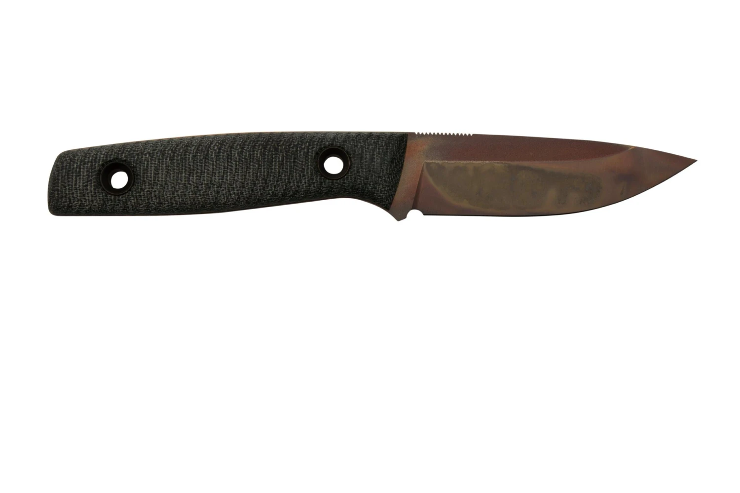 TRC Knives Classic Freedom M390 Apo Finish Black Canvas Micarta, Couteau De Bushcraft 4 TRC Knives Classic Freedom M390 Apo Finish Black Canvas Micarta, Couteau De Bushcraft – Image 2