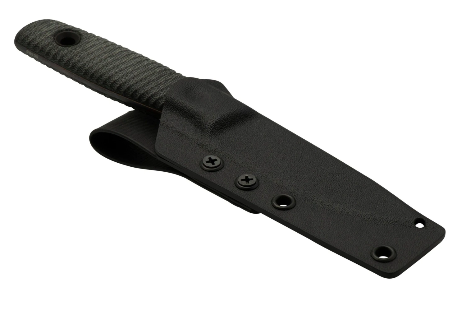 TRC Knives Classic Freedom M390 Apo Finish Black Canvas Micarta, Couteau De Bushcraft 8 TRC Knives Classic Freedom M390 Apo Finish Black Canvas Micarta, Couteau De Bushcraft – Image 6