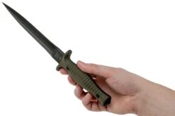 Spartan Blades George V14 Dagger Black Blade, Green Handle, Dague -Couteaux Prestige Magasin USSB27BKGRKYBK 06 spartan blades
