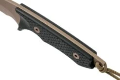 Spartan Blades Ronin Shinto, FDE Blade, Black Handle, Couteau Outdoor -Couteaux Prestige Magasin USSB47DEBKNLTN 05 spartan blades