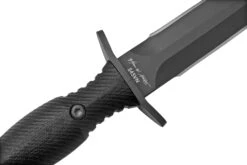Spartan Blades Harsey Dagger Black Blade, Black Handle, Dague -Couteaux Prestige Magasin USSB49BKBKNLBK 05 spartanblades