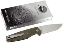 Viper Dan 1 5928GGR Green G10 N690, Drop-point -Couteaux Prestige Magasin VPV5928GGR 08 viper dan 1 vpv5928ggr 08