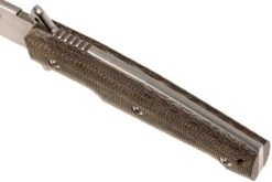 Viper Fate VT 4005 SWCV Stonewashed, Green Micarta, Couteau Fixe -Couteaux Prestige Magasin VPVT4005SWCV 07 viper fate vt vpvt4005swcv 07