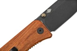 WE Knife Banter, 2004K, Cuibourtia Wood, S35VN, Couteau De Poche, Ben Petersen Design -Couteaux Prestige Magasin WK2004K 05 weknife