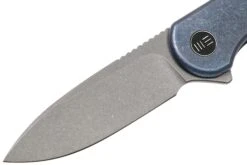 WE Knife Elementum WE18062X-2 Stonewashed, Blue Titanium Couteau De Poche -Couteaux Prestige Magasin WKWE18062X 2 03 we knife