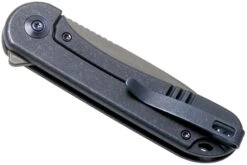 WE Knife Elementum WE18062X-2 Stonewashed, Blue Titanium Couteau De Poche -Couteaux Prestige Magasin WKWE18062X 2 04 we knife