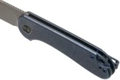 WE Knife Elementum WE18062X-2 Stonewashed, Blue Titanium Couteau De Poche -Couteaux Prestige Magasin WKWE18062X 2 07 we knife