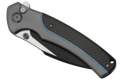 WE Knife Ziffius, WE22024A-1 Limited Edition, Integral Twill Carbonfiber Spacer, CPM 20CV Couteau De Poche -Couteaux Prestige Magasin WKWE22024A 1 06 weknife