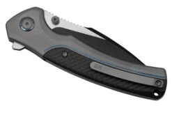WE Knife Ziffius, WE22024A-1 Limited Edition, Integral Twill Carbonfiber Spacer, CPM 20CV Couteau De Poche -Couteaux Prestige Magasin WKWE22024A 1 07 weknife