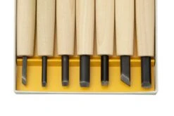 Yoshiharu Y-7 Mitomoto Couteaux à Bois Japonais, Set De 7 8 Yoshiharu Y-7 Mitomoto Couteaux à Bois Japonais, Set De 7 -Couteaux Prestige Magasin YSH 015 03 yoshiharu